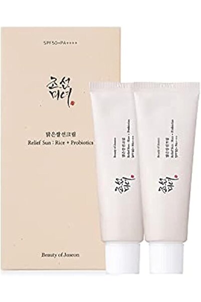 Beauty of Joseon كريم بوج ريليف صن: أرز + بروبيوتيك بعامل حماية من الشمس 50+ ...