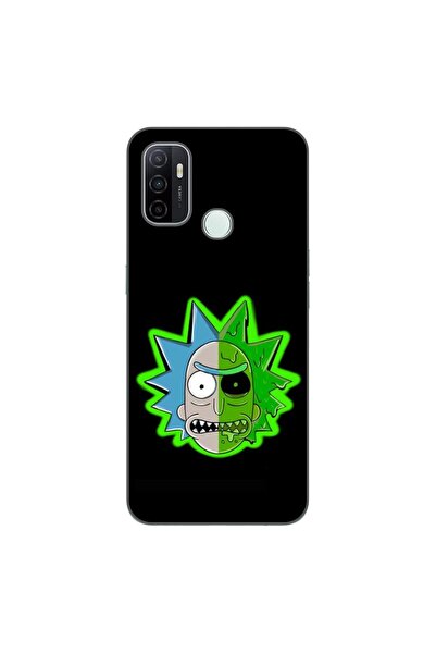 OEM Θήκη συμβατή με Oppo A53 Σιλικόνης Gel TPU Μοντέλο Ρικ και Μόρτι Εξωγήινος