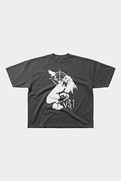 Teevo TARGET GIRL PREMIUM BOXY FIT T-SHIRT