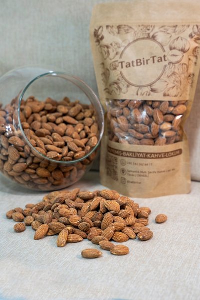 tatbirtatgıda TatBirTat Kavrulmuş Badem İçi 100g (Deneme Boyu - Çıtır)