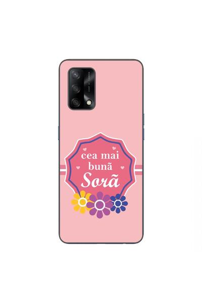 OEM Case compatible with Oppo A74 4G Silicone Gel Tpu Pattern Best Sister