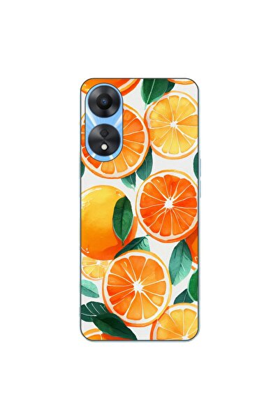 OEM Husa compatibila cu Oppo A78 5G (CPH2483) Silicon Gel Tpu Model Oranges