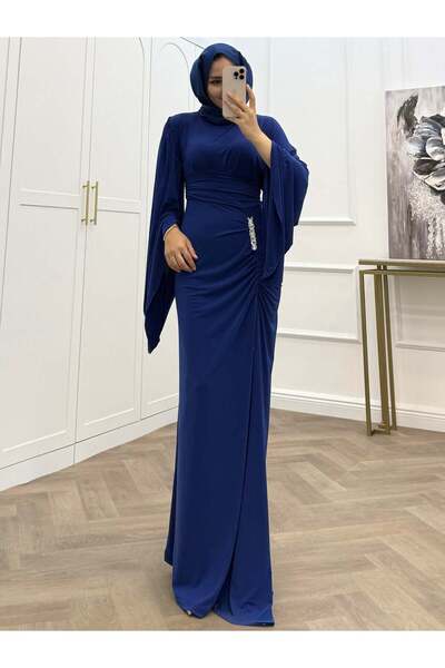 bezenstore SALAŞ KOL SANDY ELBİSE