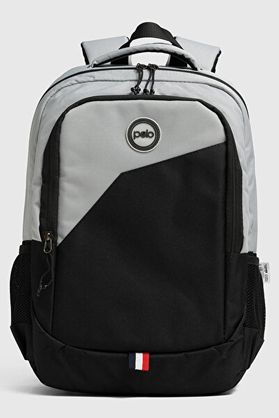 Mypolo Vigo Orthopedic Backpack Gray Black - Middle School, High School and D...