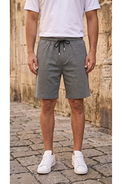 bgm fashion Unisex regenerisane kratke hlače od češljanog pamuka sa dva niti ...