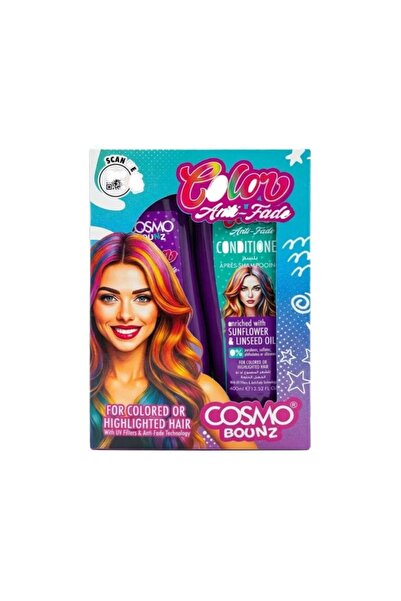 Cosmo Cosmo Pons Shampoo + Balsam Set for Dyed or Colorfuled Hair-2*400 ml