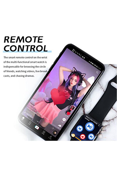 Happy Owl Yedek Kordon Hediyeli Watch 7 DT Max Plus Akıllı Saat – NFC, Siri, Bluetooth Çağrı, Suya Dayanıklı, Nabız ve Uyku Takibi, Bildirim Kontrolü, iOS & Android Uyumlu