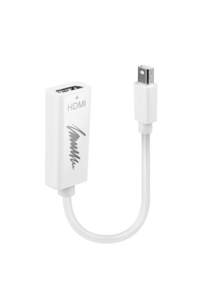 LİNDY Cablu Mini-DisplayPort la HDMI 4K pasiv 0.15m