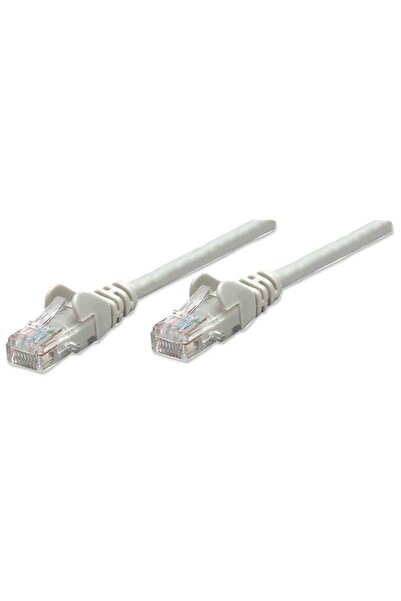 Intellinet Cablu patch RJ45 U/UTP Cat6 5.00m cu protecție metalică gri