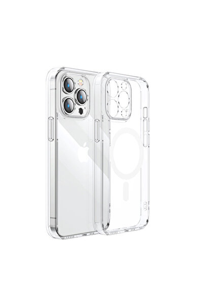 Joyroom Husă magnetică JR-14D5 iPhone 14 (transparentă)