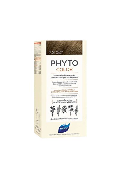 Phyto Κιτ Βαφής Μαλλιών 7.3 Χρυσό Ξανθό 50ml