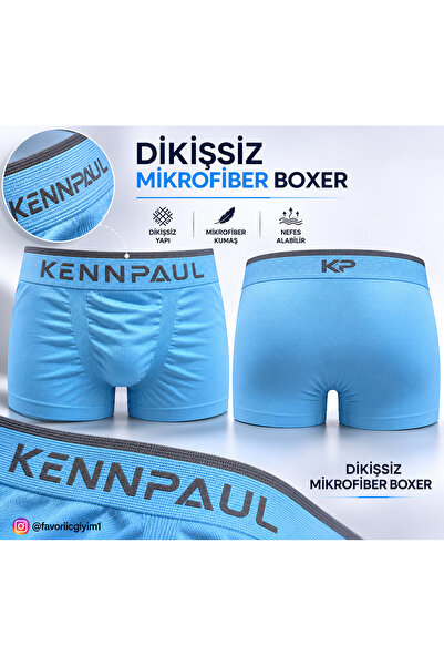 FAVORİ İÇ GİYİM BOXER DİKİŞSİZ MİKROFİBER ERKEK