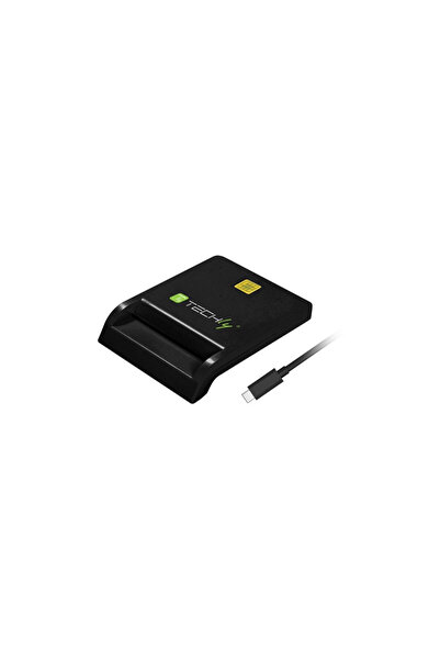 Techly Cititor de carduri de memorie USB Tip C I-CARD CAM-USB2TYC