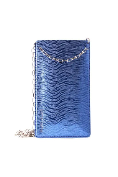 Puro GLAM Chain - Husă universală pentru smartphone cu 2 buzunare pentru card...