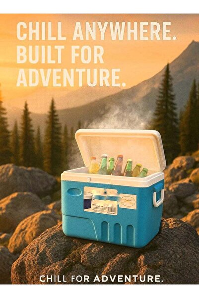 DLC 30L Plastic Ice Cooler Box3006