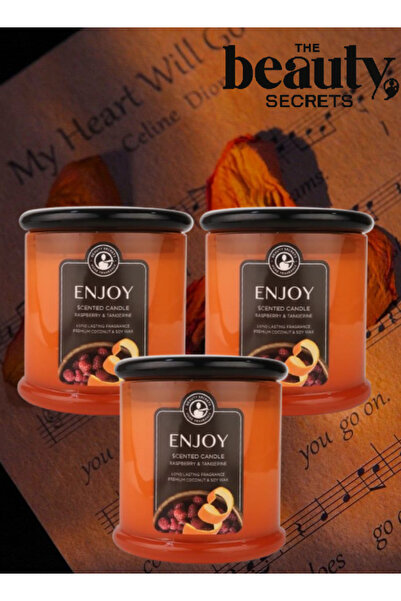 The Beauty Secrets 3 قطع شمعة معطرة 500 جرام