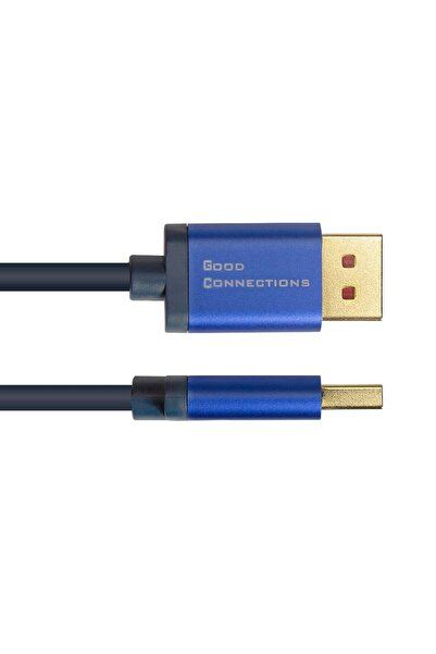 Good Connections Cablu DP1.4-St.-HDMI2.0-St. albastru 3m
