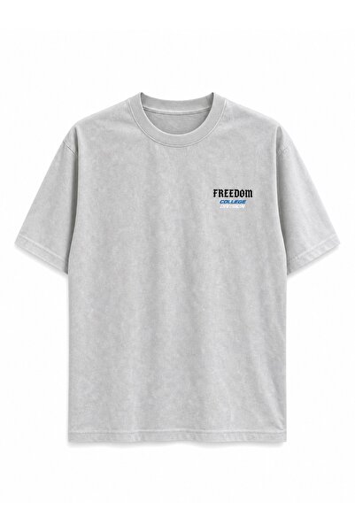 ONE Tricou supradimensionat cu imprimeu grafic pentru bărbați – Croială lejer...