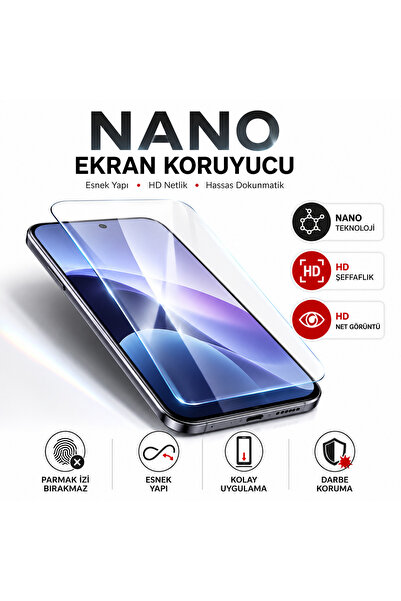 ebulduk İphone 11 Promax Nano Esnek Darbe Emici Ekran Koruyucu