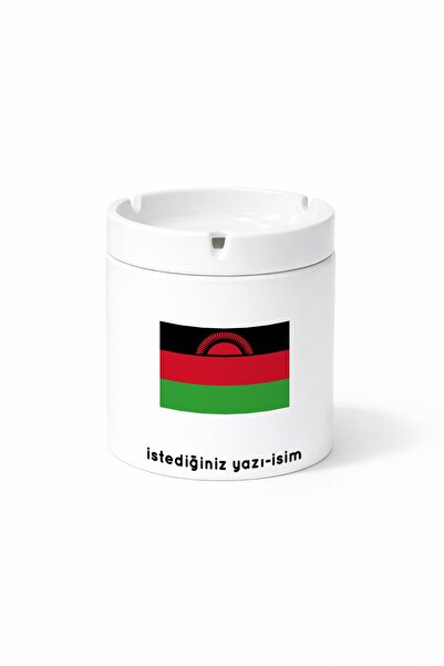 Kirbi Reklam Country Mw Malawi Malawi Flag Flag Double Sided Printed Ashtray ...