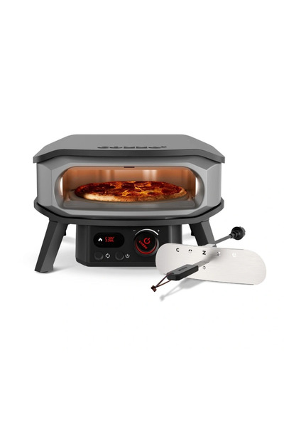 Cozze Cuptor electric pentru pizza PREMIUM de 34 cm - ușă și placă de pizza, ...