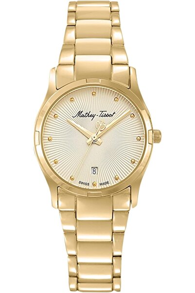 Mathey-Tissot Mathey Tissot Women's Classic D2111PDI Quartz Watch, Gold