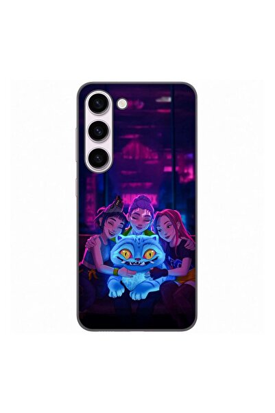 OEM Θήκη συμβατή με Samsung Galaxy S23 Σιλικόνης Gel TPU με σχέδιο KPop Demon...