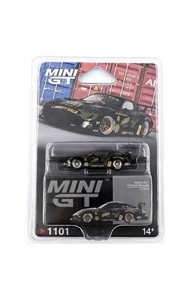 mini gt 1:64 Mazda RX-7 LB Super Silhouette FD NILES Blister Paket Diecast Mo...