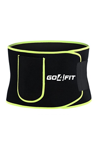 GO4FIT Centura de slabit, pentru fitness, modelarea corpului, cu buzunar pent...