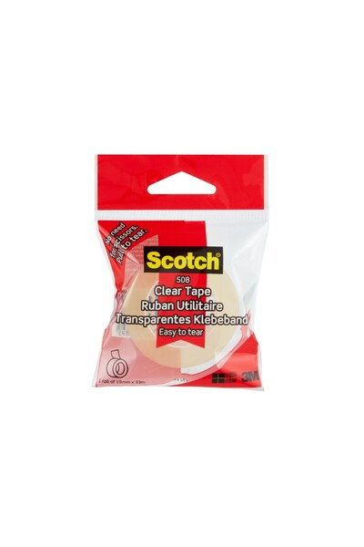 Scotch Прозрачно тиксо 19 мм x 33 м 3M