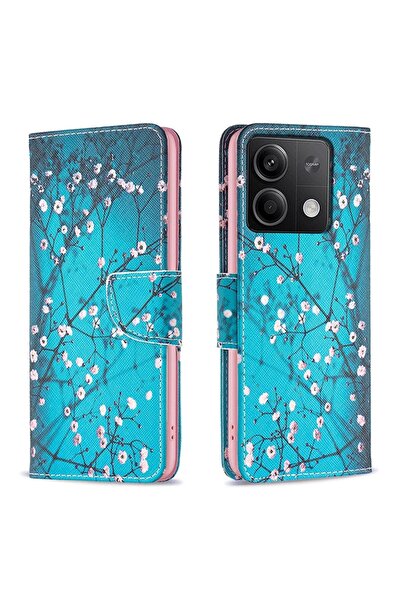 sscase Colored Drawing Θήκη Πορτοφόλι Blossom (Xiaomi Redmi Note 13 4G)