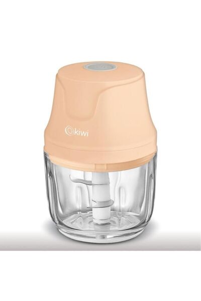 Kiwi Kc-8204 3 Bıçaklı Şarjlı Cam Gıda Doğrayıcı