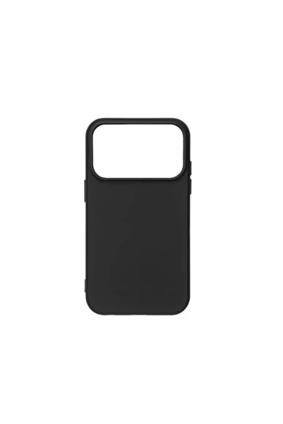 OEM Husa Silicon Black Cu Microfibra Compatibila Pentru iPhone 17 Pro Max
