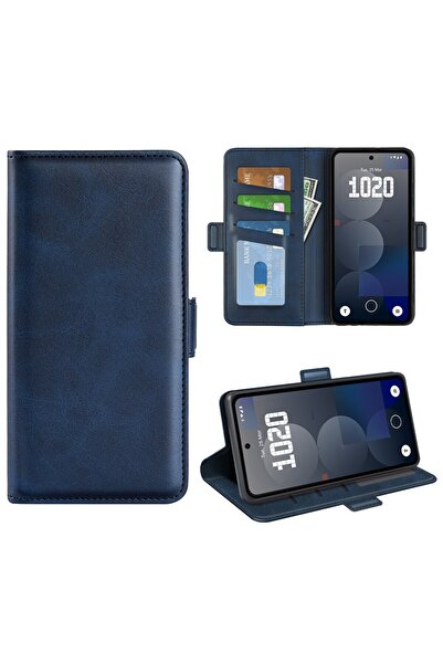 sscase Double Buckle Θήκη Πορτοφόλι Blue (Nothing Phone (3a) Pro)