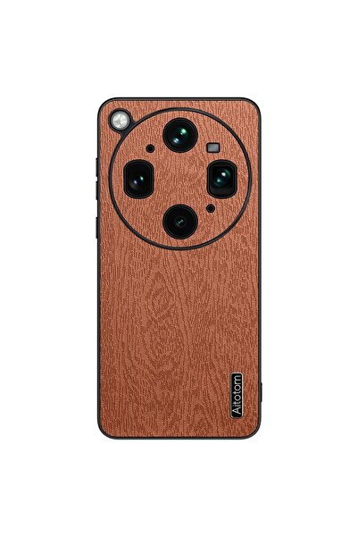 sscase Wood Texture Σκληρή Θήκη Brown (Oppo Find X9 Ultra 5G)