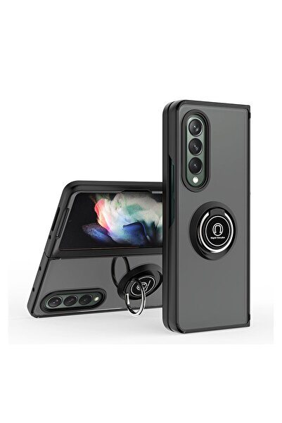 sscase Q Shadow 1 Series Σκληρή θήκη με Δαχτυλίδι Black (Samsung Galaxy Z Fol...