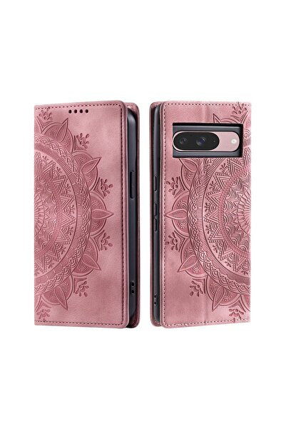 sscase Mandala Flower Θήκη Βιβλίο Pink (Google Pixel 9 5G/9 Pro 5G)