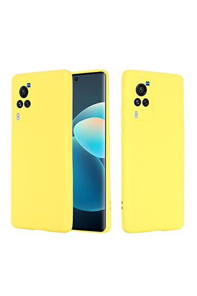 sscase Solid Color θήκη Σιλικόνης Yellow (Vivo X60 Pro 5G)