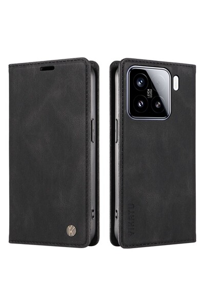 sscase YIKATU YK-004 Θήκη Βιβλίο Black (Xiaomi 15 5G)
