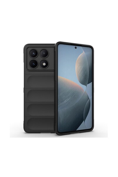 sscase Magic Shield Θήκη Σιλικόνης Black (Xiaomi Poco X6 Pro 5G)