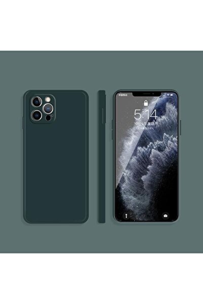 sscase Smooth Θήκη Σιλικόνης Dark Green (Apple iPhone 12 Pro)