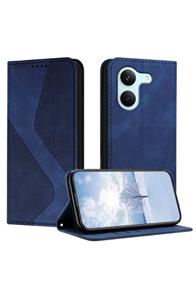 sscase Lines Θήκη Βιβλίο Blue (Xiaomi Poco X8 Pro 5G)