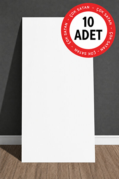 UKAB DEKOR 10 Adet 30x60 Cm Dekoratif Mermer Desenli Kendinden Yapışkanlı Duv...