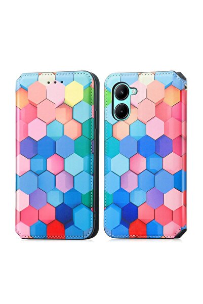 sscase Colorful Magnetic Θήκη Βιβλίο Colorful Cube (Realme C33)