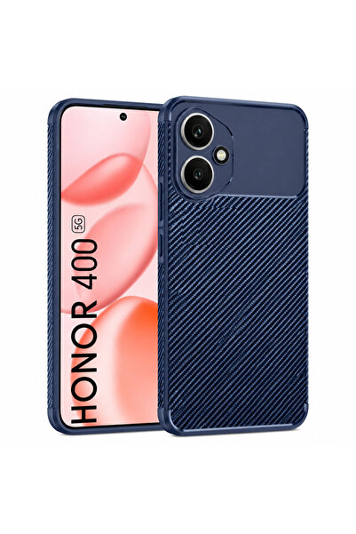 UnDePlus Huawei Honor 400 Kılıf Karbon Silikon Case