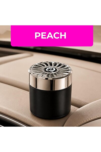 Auto Family FZE Peach Luxury Car Air Freshener, Premium Metal Car Perfume, Long Lasting Auto Fragrance Air Freshener