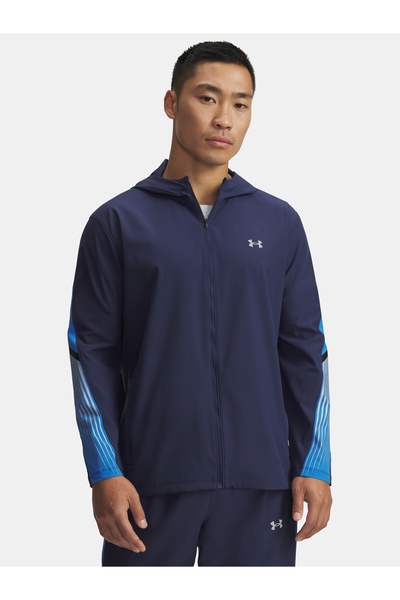 Under Armour Pánská bunda UA Velociti Storm Hooded Jkt-BLU