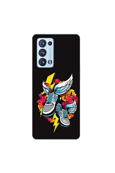 OEM Husa compatibila cu Oppo Reno6 Pro 5G Silicon Gel Tpu Model Fashion Sneakers