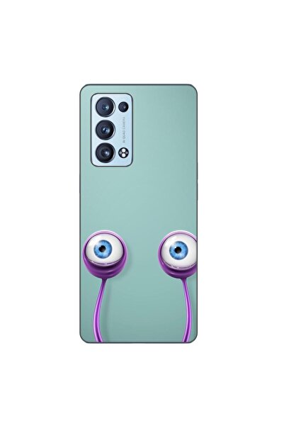 OEM Case compatible with Oppo Reno6 Pro 5G Silicone Gel Tpu Pattern Snail Eyes