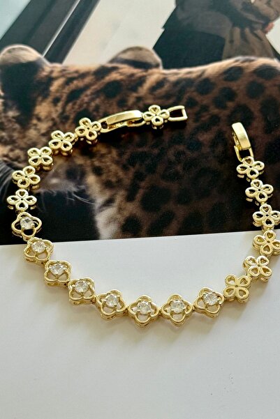 Trendy Butik Xuping Zircon Clover Row Tag